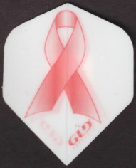 Pink Ribbon Breast Cancer Awareness Dart Flights: 3 per set Pink Ribbon Breast Cancer Awareness Dart Flights: 3 per set