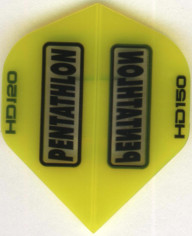 Yellow PENTATHLON HD150 Dart Flights Yellow PENTATHLON HD150 Dart Flights