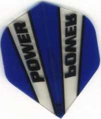 Blue & Clear POWER MAX Dart Flights