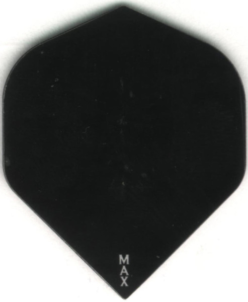 All Black POWER MAX Dart Flights