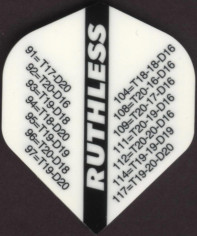 White '01 Outchart Dart Flights