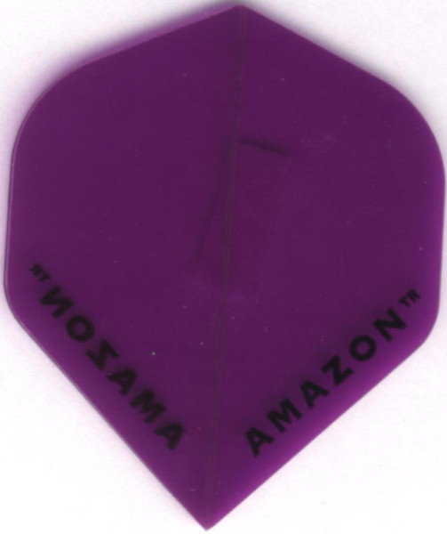 PURPLE Transparent AMAZON Dart Flights