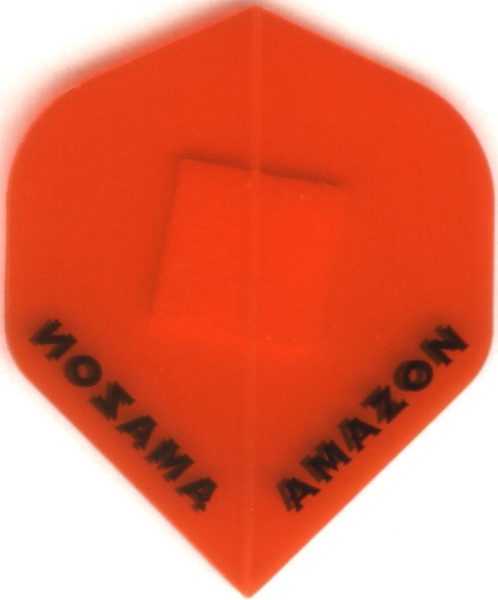 ORANGE Transparent AMAZON Dart Flights