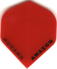 RED AMAZON Dart Flights