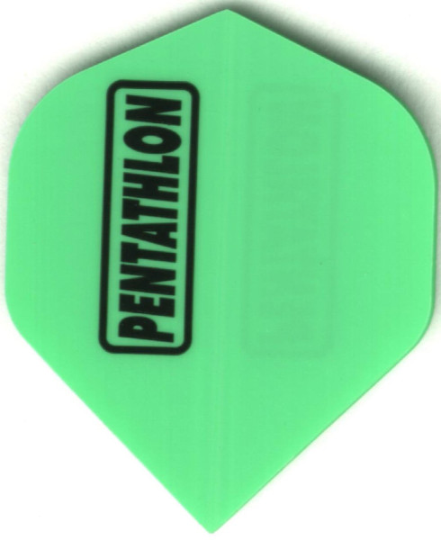 Neon Green PENTATHLON Dart Flights