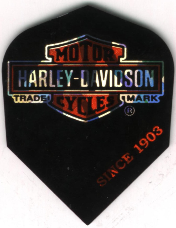 Harley Davidson Logo Dart Flights