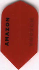 Red AMAZON Slim Dart Flights