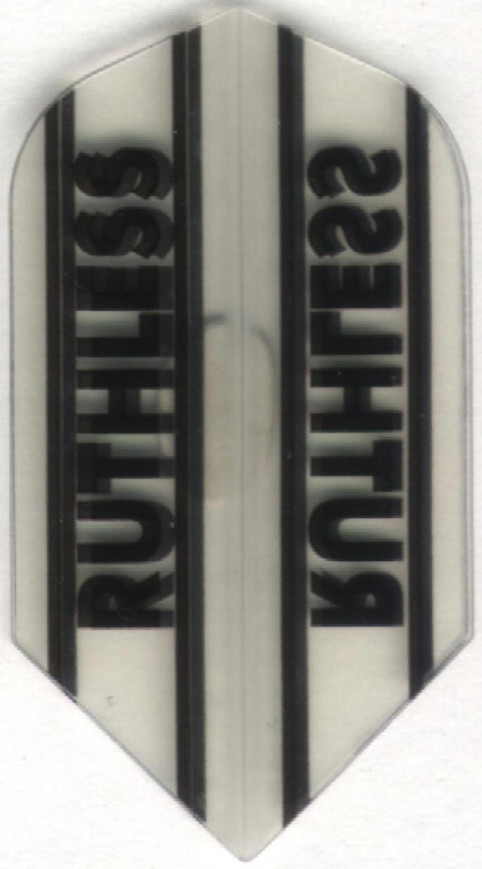 Green/Clear RUTHLESS Slim Dart Flights