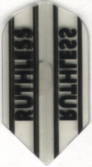 Green/Clear RUTHLESS Slim Dart Flights