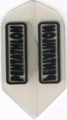 Clear PENTATHLON Slim Dart Flights