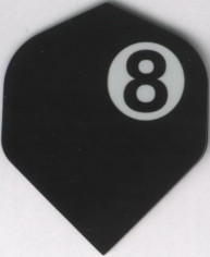 8 Ball Dart Flights