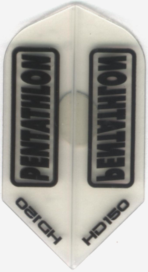 Clear PENTATHLON HD150 Slim Dart Flights