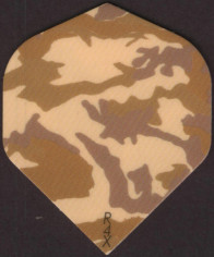 Desert Camouflage Dart Flights