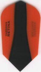 Orange RETINA-X Slim Dart Flights