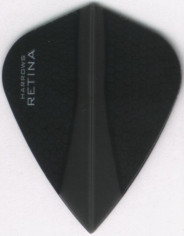 Black RETINA KITE Dart Flights