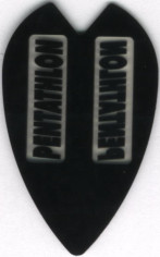 Black PENTATHLON Mini Vortex Cut Dart Flights Black PENTATHLON Mini Vortex Cut Dart Flights