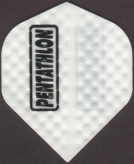 White PENTATHLON Dimplex Dart Flights