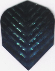 Blue & Black SPARKLE Dimplex Dart Flights