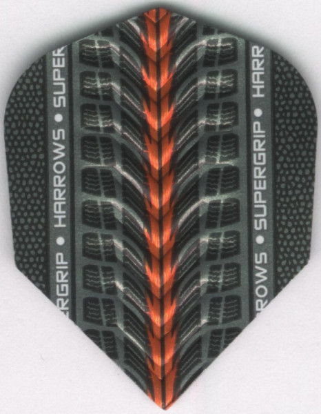 Orange SUPERGRIP Dimplex Dart Flights