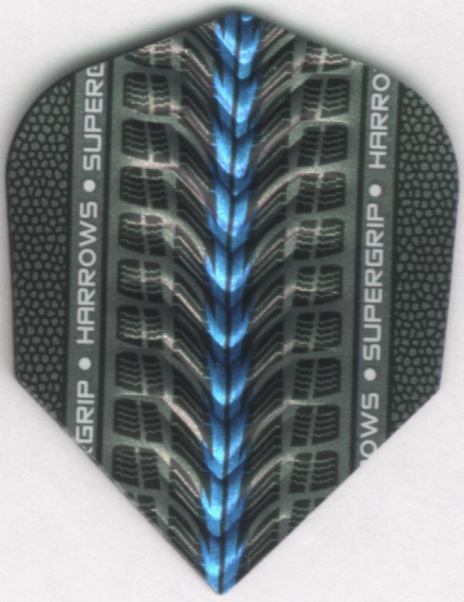 Blue SUPERGRIP Dimplex Dart Flights