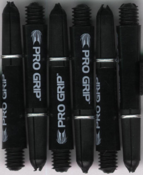 1.5in. Black Short Pro Grip Dart Shafts