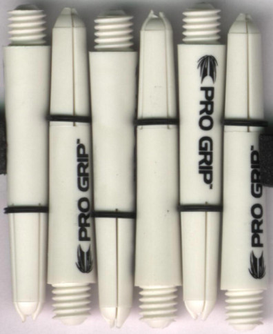 1.5in. White Pro Grip Dart Shafts 1.5in. White Pro Grip Dart Shafts