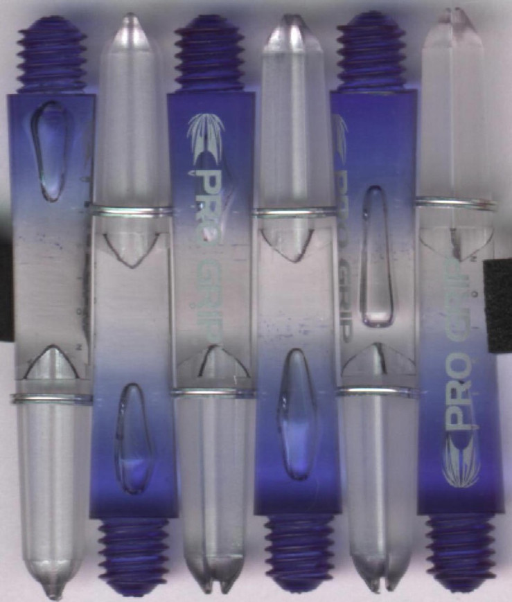 1.5in. Blue Pro Grip Vision Dart Shafts 1.5in. Blue Pro Grip Vision Dart Shafts