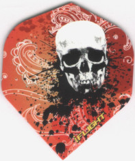 Inkspot Skull Dart Flights