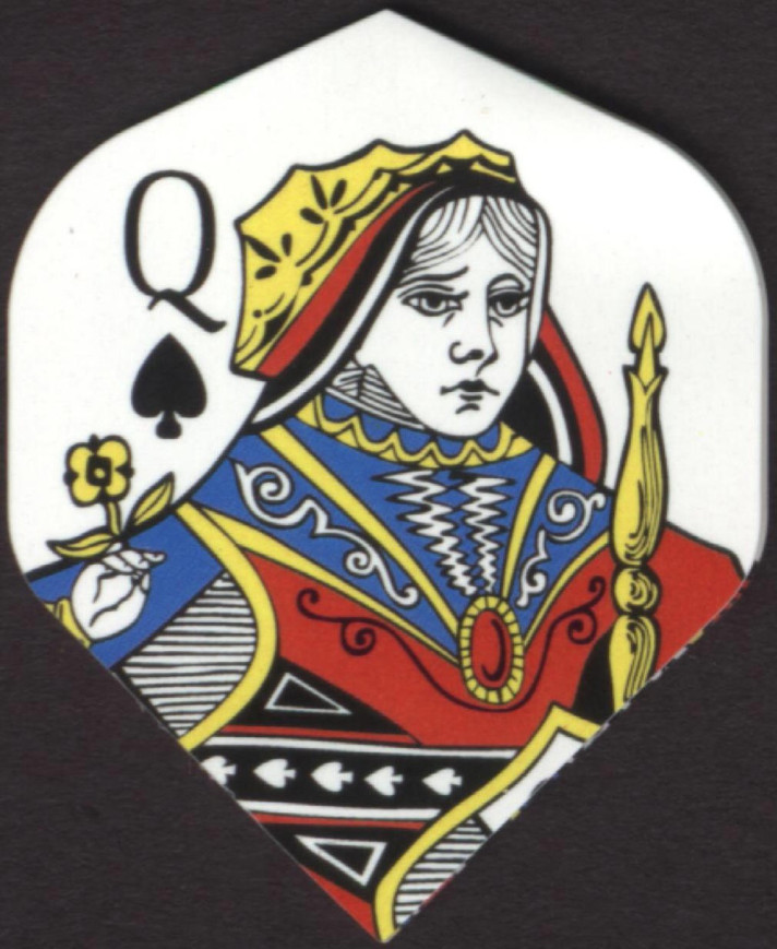 Card Suits Dart Flights