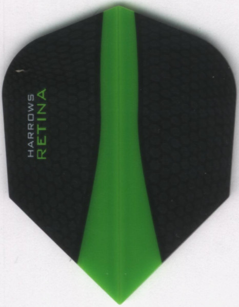 Green HARROWS RETINA Dart Flights