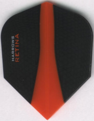 Orange HARROWS RETINA Dart Flights