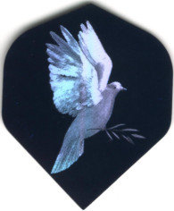 The Peace Dove Dart Flights