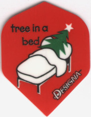 "Tree In A Bed" Dart Flights