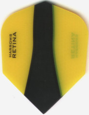 Yellow Retina-X Dart Flights