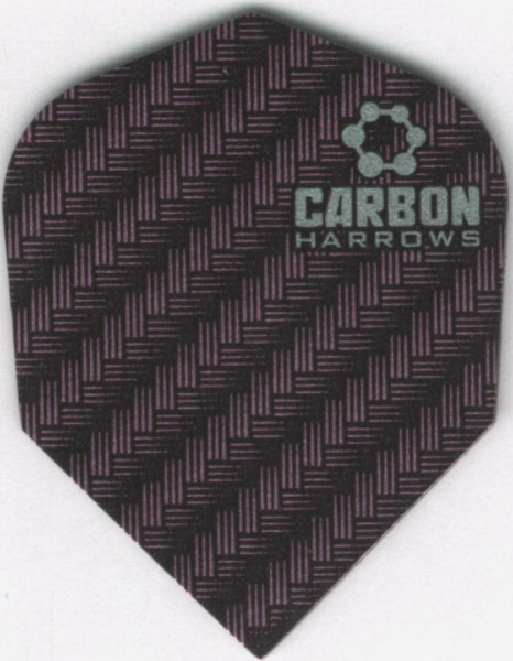 Purple CARBON Dart Flights