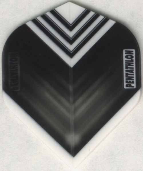 Black "Vizion V" PENTATHLON Dart Flights