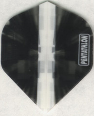 Black RUBIK PENTATHLON Dart Flights