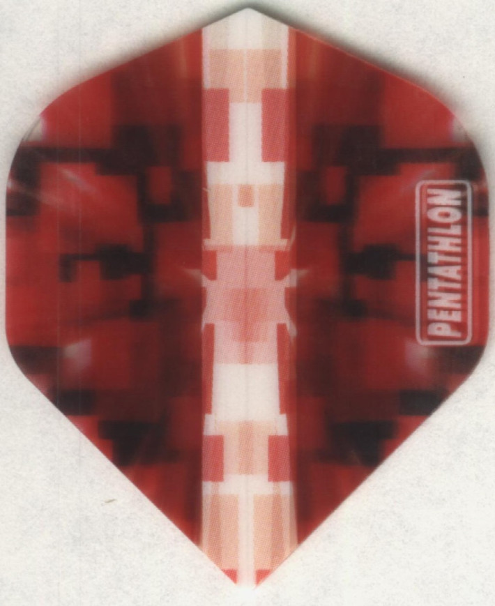 Red RUBIK PENTATHLON Dart Flights