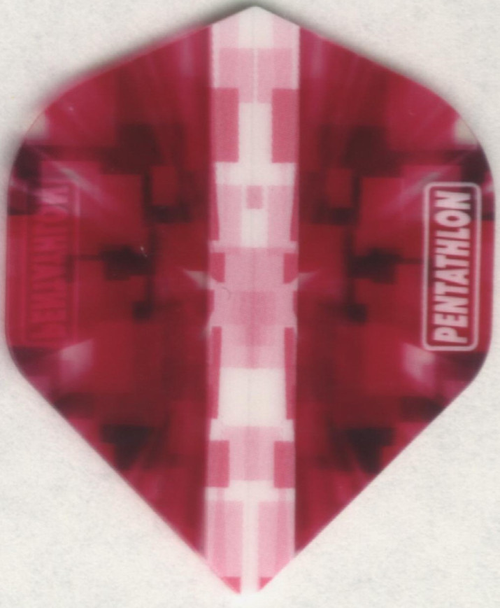 Pink RUBIK PENTATHLON Dart Flights