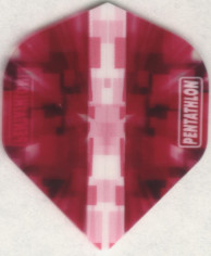 Pink RUBIK PENTATHLON Dart Flights