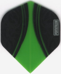 Green on Black PENTATHLON V-SWISH Dart Flights