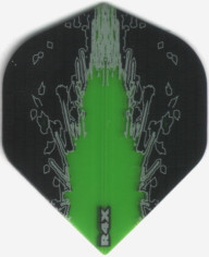 Green Splash R4X Dart Flights