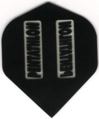 Black Pentathlon Dart Flights