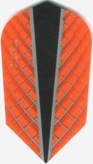 Orange Harrows Slim QUANTUM-X Dart Flights