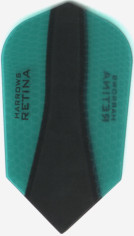 Slim Teal RETINA-X Dart Flights