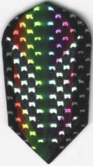 Silver, Purple, Green & Black Slim Dimplex Dart Flights Silver, Purple, Green & Black Slim Dimplex Dart Flights