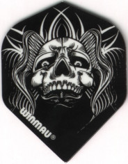 Tribal Skull Dart Flights