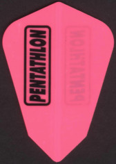 Pink Pentathlon Fantail Dart Flights Pink Pentathlon Fantail Dart Flights