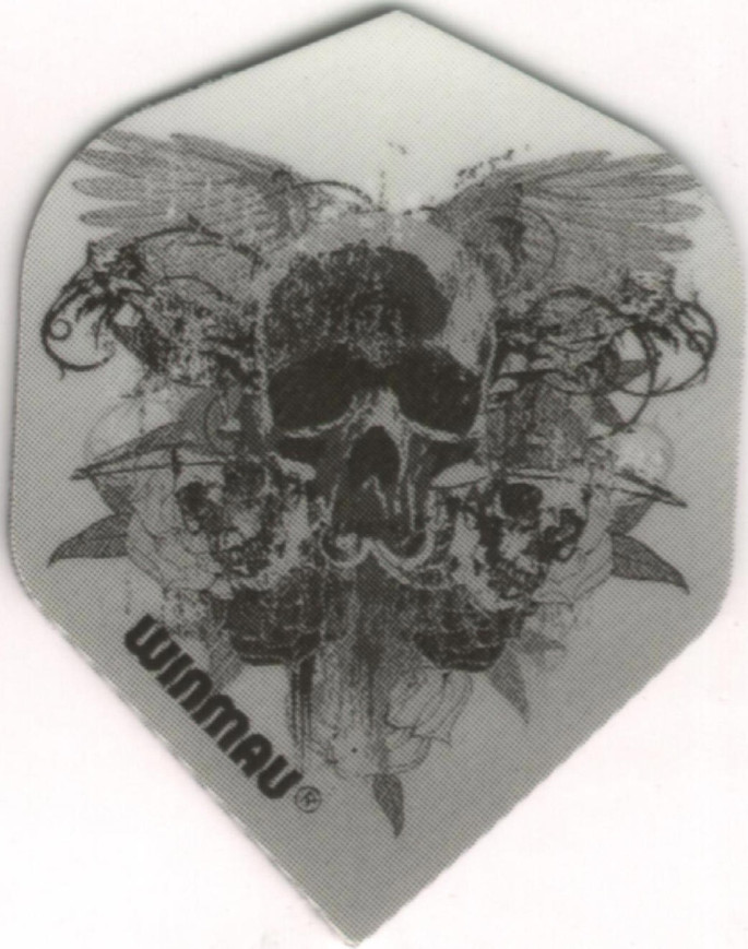 Graffiti Ghost Skull Dart Flights