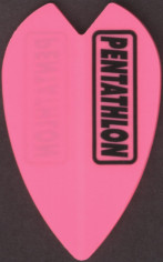 Neon Pink PENTATHLON Mini Vortex Cut Dart Flights Neon Pink PENTATHLON Mini Vortex Cut Dart Flights